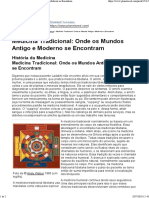 6 0 Medicina Tradicional - Onde Os Mundos Antigo e Moderno Se Encontram