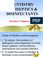 DENTISTRY Aniseptics & Disinfectants