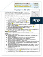 Devoir 2 Modele 4 Physique Chimie 1er Bac Semestre 1