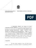 Ação Cautelar Proposta Contra o Licenciamento Ambiental Do ECOCITY BRASIL SA