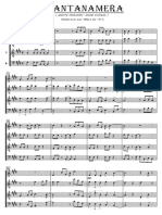 Guantanamera - Quatuor de Flûtes À Bec (SATB) PDF