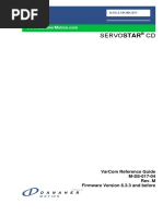 SERVOSTAR CD Variable Command Reference