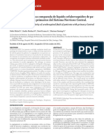 Actividad Angiogenica Comparada Del Liquido Cefalorraquideo de Pacientes Con Tumores Primarios en Sistema Nervioso Central PDF