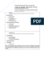 Modelo de Relatório para Avaliação de Epis Por Setor Ou Função