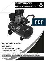 Manual-Motomil Compressor10-50br-2,5hp-120-Psi-E-50l