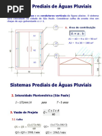 Águas Pluviais - Exemplo