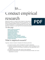 Empirical Research