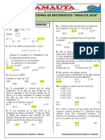 Examen 1° Secundaria Con Claves-Listo