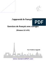 Exercices de Francais Avec Corriges