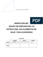 Procedimiento Equipo y Accesorios