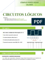 Aula 3 - Eletronica Sub - Circuitos Lógicos