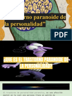 Trastorno Paranoide de La Personalidad