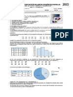 Guía de Estadística 10° 2023 PDF