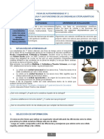 Ficha 1 - La Célula y Las Organelas Citoplasmáticas