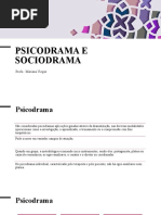 Psicodrama e Sociodrama