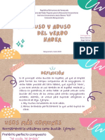 Uso y Abuso Del Verbo Haber PDF