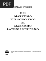 Carlos Franco - Del Marxismo Eurocéntrico Al Marxismo Latinoamericano (Selección) PDF