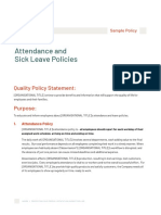 Attendance Sick Leave Sample Policy 2022 EMEA PDF