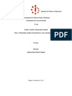 DIREITO E PENSAMENTO JURIDICO (O Pluralismo Juridico em Mocambique)