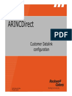 Datalink Configuration For ARINC Direct PDF