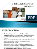 THE THACKERAY'S OF Mumbai