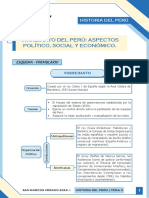 C - Sem3 - HP - Virreinato Aspectos Político, Social y Económico