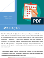 ATPCA - Avaliações