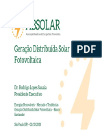 Geracao-Distribuida-Solar Fotovoltaica PDF