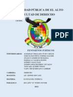 Grupo 2 Fenómenos Jurídicos-2do Año Sociología Jurídica