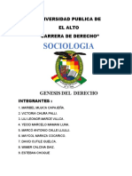 Genesis Del Derecho Sociologia 2