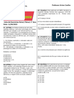 Exercícios - Extras - 1°ano PDF