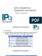 Terapia Cognitivo-Comportamental em Grupo Sessão 1