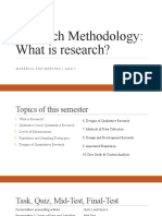 Research Methodology