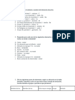 Proporciona El Símbolo y Nombre Del Elemento Descrito