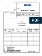 CMM86503 - V1 Turret Chain Stopper Calculation PDF