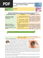 EVALUACION DIAGNOSTICA 3° C y T