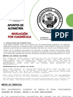 7 Apuntes de Altimetría - Nivelacion Por Cuadrícula PDF