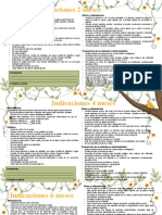 Indicaciones Lactantes