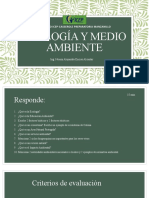 Ecología y Medio Ambiente UNIDAD 1