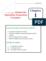 Chapitre 1 Enregistrement Operations Financieres Courantes