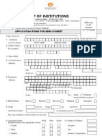 Raisoni Group of Institutions: Application Form For Employment