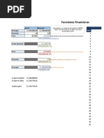 Semana 7 - Excel - Ejercicio de Funciones Financieras