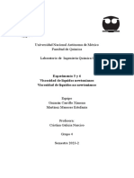 Experimento 5 y 6 Viscosidad de Líquidos Newtonianos y No Newtonianos