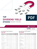 TopDividendYieldStocks 15march2023