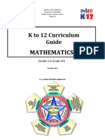 Math Curriculum Guide Grades 1-10 December 2013