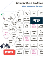 Comparative and Superlative Board Game