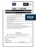 2023 JEE Main-1 - 30 March 2021 PDF