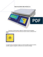 Manual de Ajuste de Balanza Pos BBG S1 - Murphy