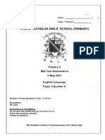 P6 English SA1 2021 CHIJ PDF