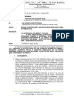 Aclaracion Electrificación Informe Nro 338